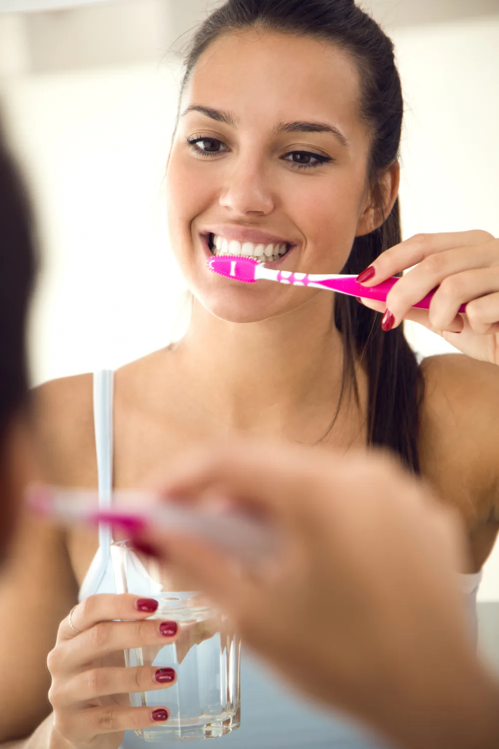 Brushing your teeth twice a day will help care for your teeth.