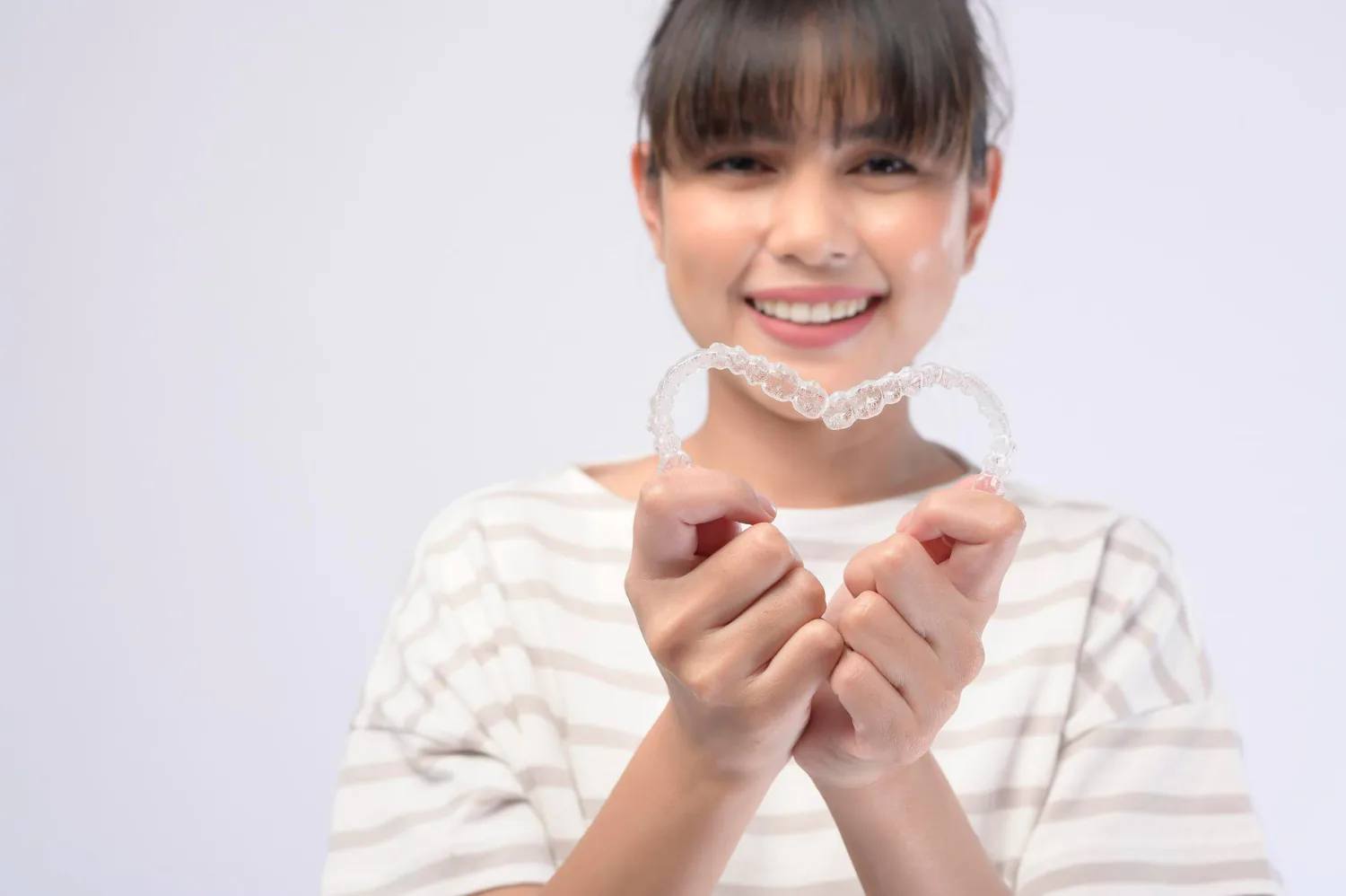 Teenagers are recommended to wear Invisalign.
