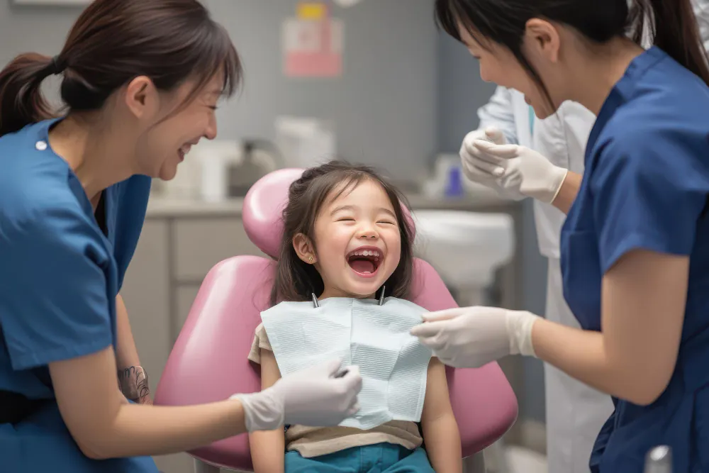 Teeth cleaning appointment for children at My Dentist Geelong (Highton).